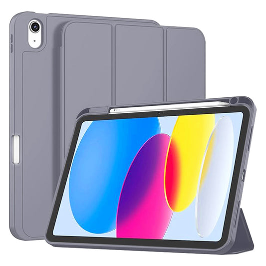 Cover til Apple iPad (2025) / (2022), Techsuit, Flex Trifold, Lilla