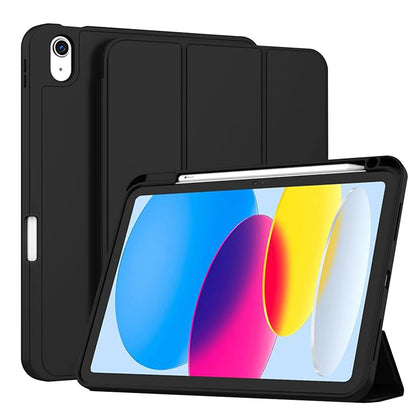 Cover til Apple iPad (2025) / (2022), Techsuit, Flex Trifold, Sort