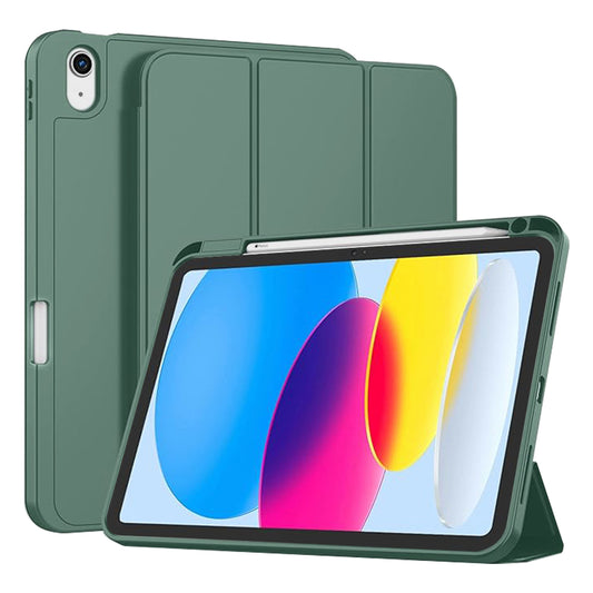 Cover til Apple iPad (2025) / (2022), Techsuit, Flex Trifold, Grøn
