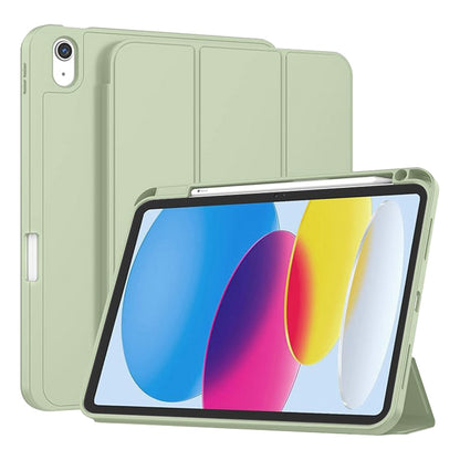 Cover til Apple iPad (2025) / (2022), Techsuit, Flex Trifold, Grøn Matcha