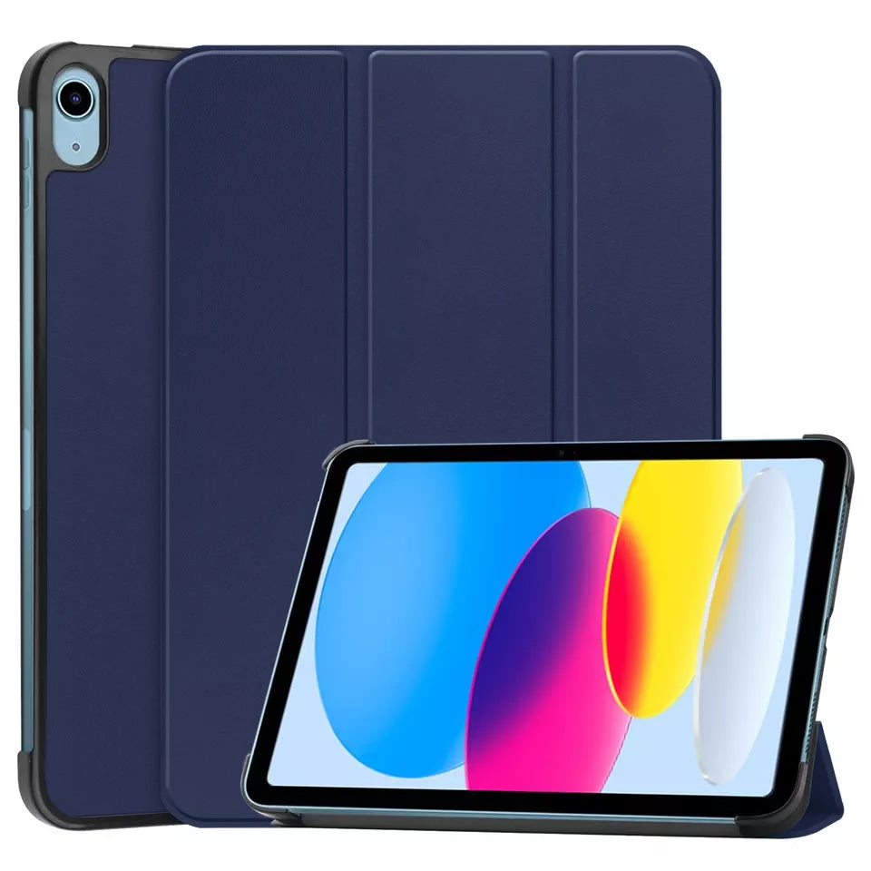 Cover til Apple iPad (2025) / (2022), Techsuit, FoldPro, Blå
