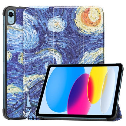 Cover til Apple iPad (2025) / (2022), Techsuit, FoldPro Starry Night, Multicolor