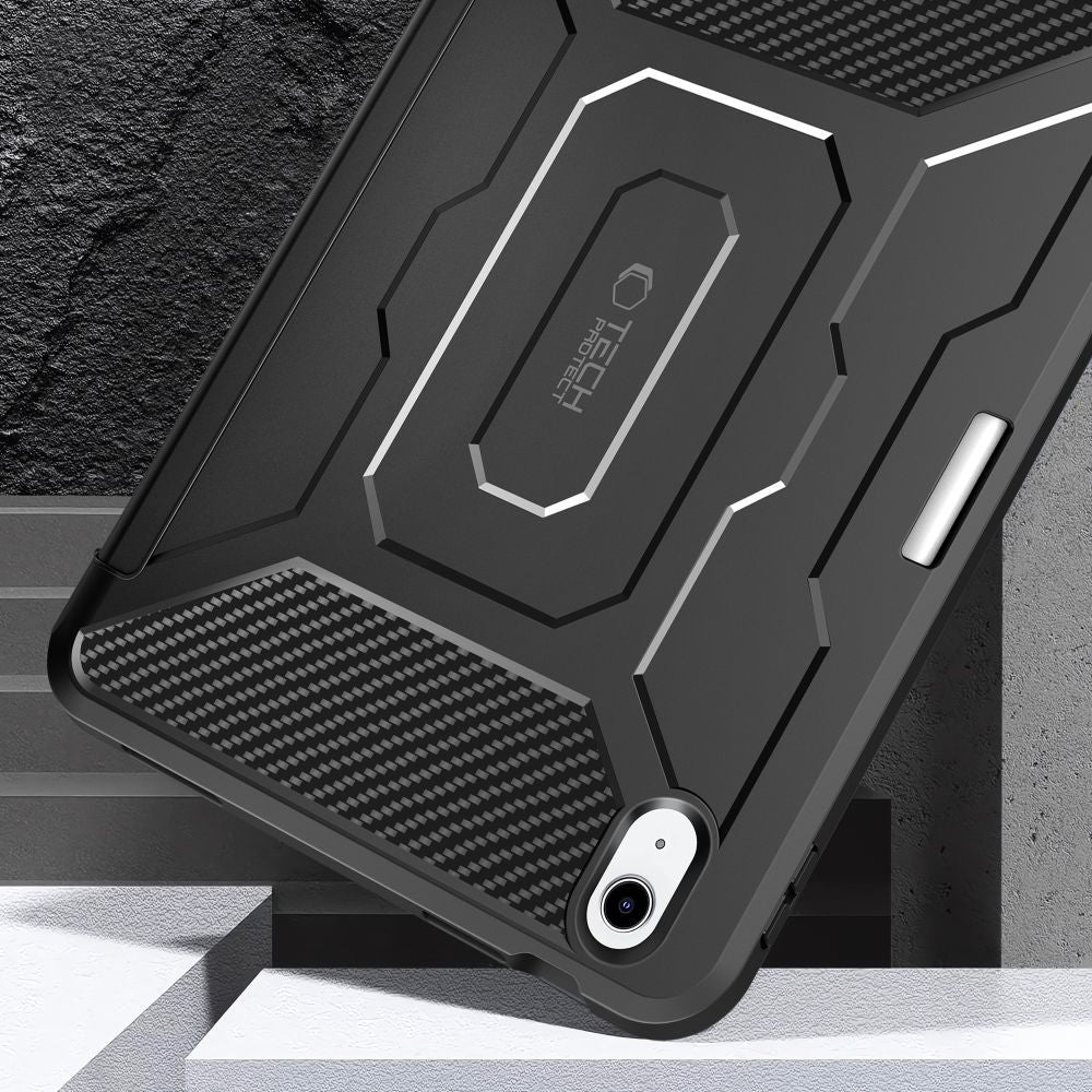 Etui til Apple iPad (2025) / iPad (2022), Tech-Protect, Endurance, Sort