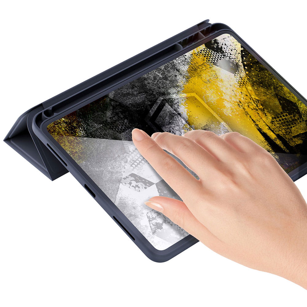 Cover til Apple iPad (2025) / (2022), 3MK, Soft Tablet, Sort