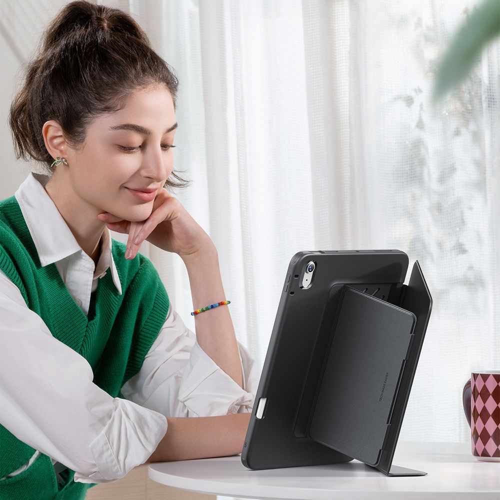 Etui til Apple iPad Air 11 (2025) / Air 11 (2024) / Air (2022) / Air (2020), ESR, Flip Hybrid, Sort