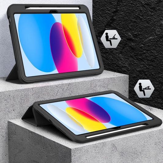 Etui til Apple iPad (2025) / iPad (2022), Tech-Protect, Endurance, Sort