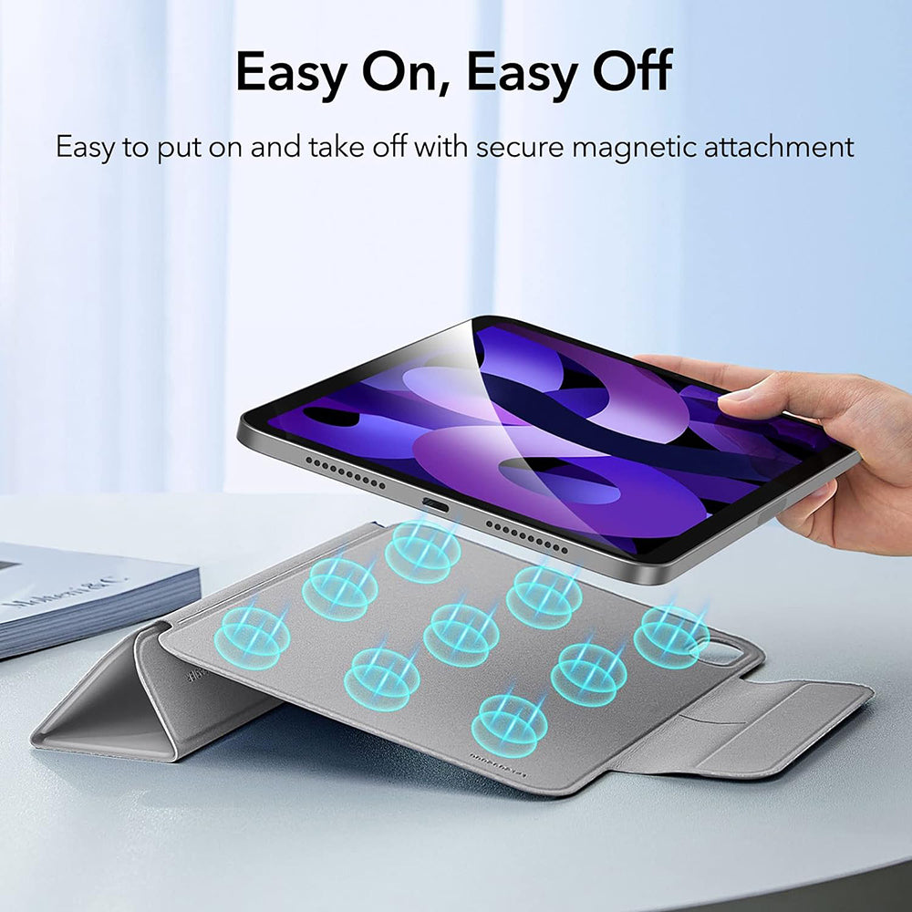 Etui til Apple iPad Air 11 (2024) / Air (2022) / Air (2020) / Pro 11 (2018), ESR, Rebound, Grå