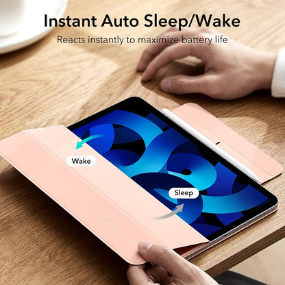 Etui til Apple iPad Air 11 (2024) / Air (2022) / Air (2020) / Pro 11 (2018), ESR, Rebound, Gylden Rosa