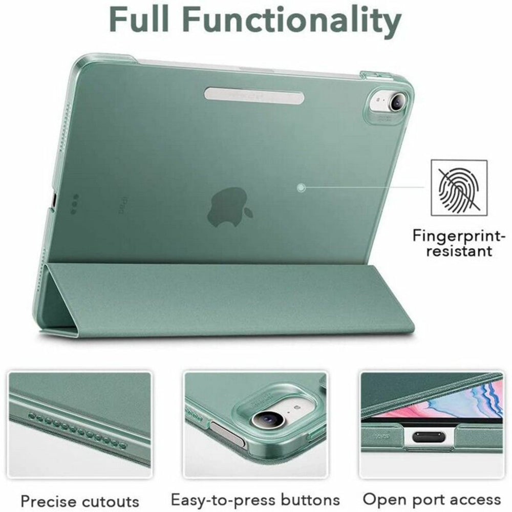 Case for Apple iPad Air 11 (2025) / Air 11 (2024) / Air (2022) / Air (2020), ESR, Ascend Trifold, Satin Green