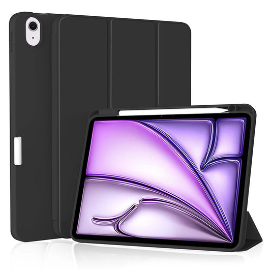 Cover til Apple iPad Air 11 (2026) / iPad Air 11 (2025) / Air 11 (2024), Techsuit, Flex Trifold, Sort