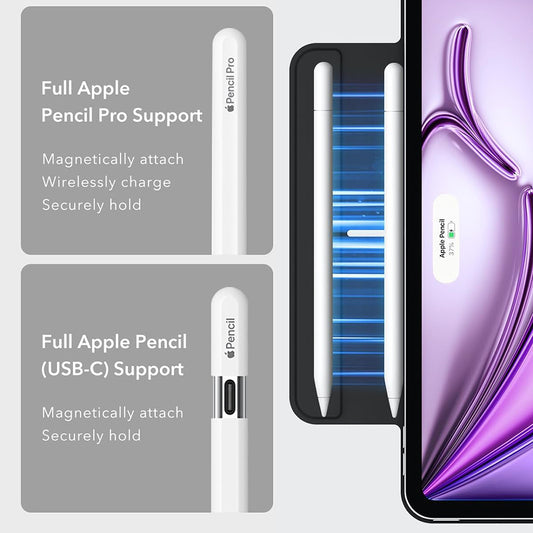 Etui til Apple iPad Air 13 (2025) / Air 13 (2024), ESR, Rebound, Sort