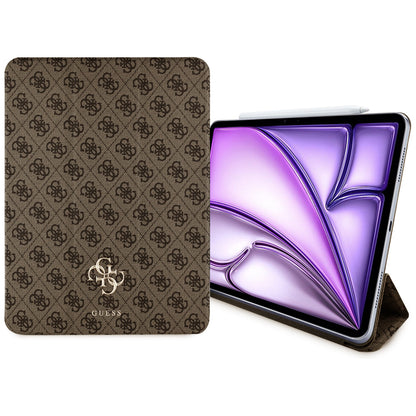Etui til Apple iPad Air 13 (2025) / Air 13 (2024), Guess, 4G Big Logo, Brun