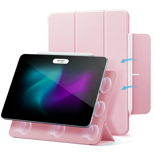 Cover til Apple iPad Air 13 (2026) / Air 13 (2025) / Air 13 (2024) / Pro 12.9 (2022) / Pro 12.9 (2021), ESR, Rebound, Lyserød