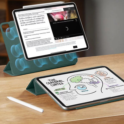 Cover til Apple iPad Air 13 (2026) / Air 13 (2025) / Air 13 (2024) / Pro 12.9 (2022) / Pro 12.9 (2021), ESR, Rebound, Satin Grøn