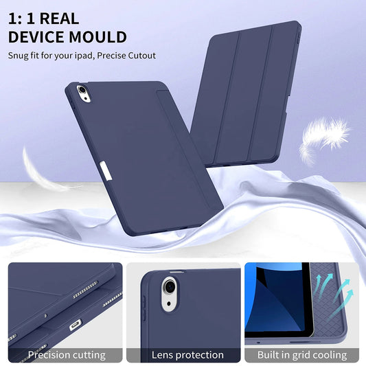 Cover til Apple iPad Air (2022) / Air (2020), Techsuit, Flex Trifold, Grøn Matcha