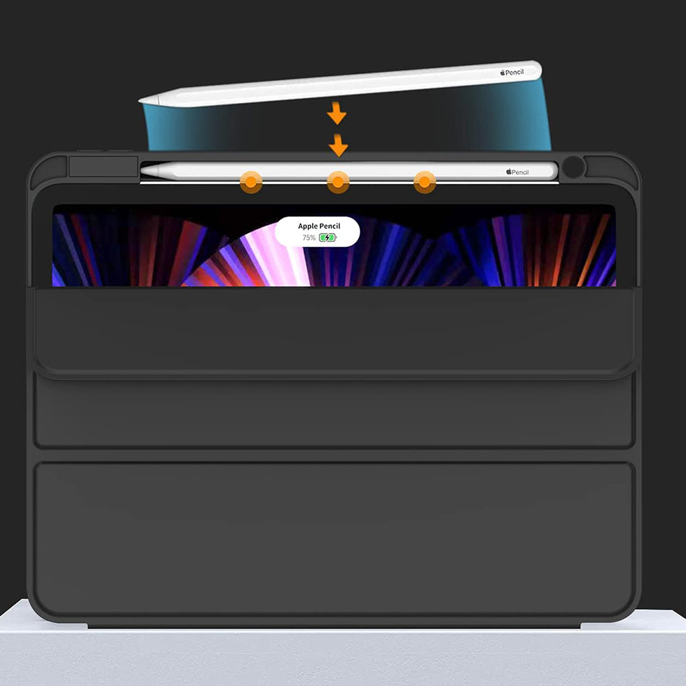 Cover til Apple iPad Pro 11 (2022) / Pro 11 (2021) / Pro 11 (2020) / Pro 11 (2018), Techsuit, Flex Trifold, Blå