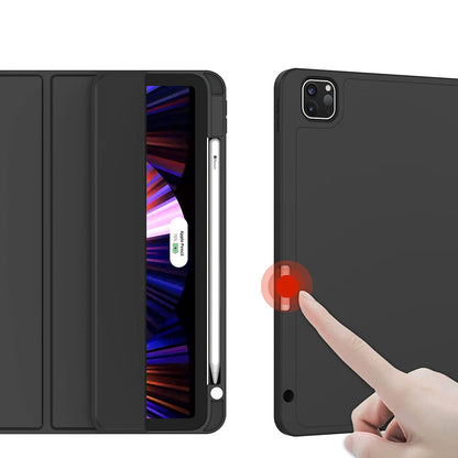 Cover til Apple iPad Pro 11 (2022) / Pro 11 (2021) / Pro 11 (2020) / Pro 11 (2018), Techsuit, Flex Trifold, Sort