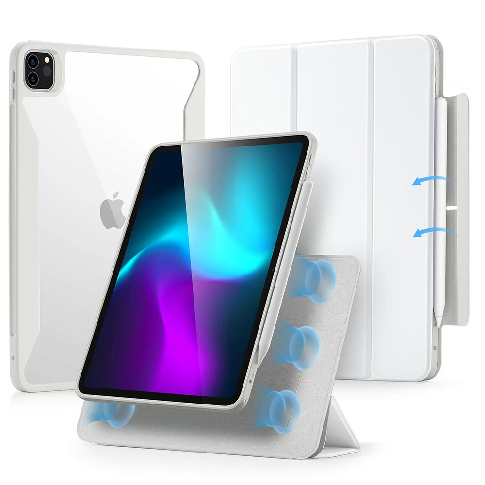 Etui til Apple iPad Pro 11 (2024), ESR, Rebound Hybrid, Hvid