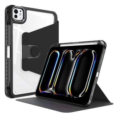 Cover til Apple iPad Pro 11 (2024), Techsuit, Crystal Vision, Sort