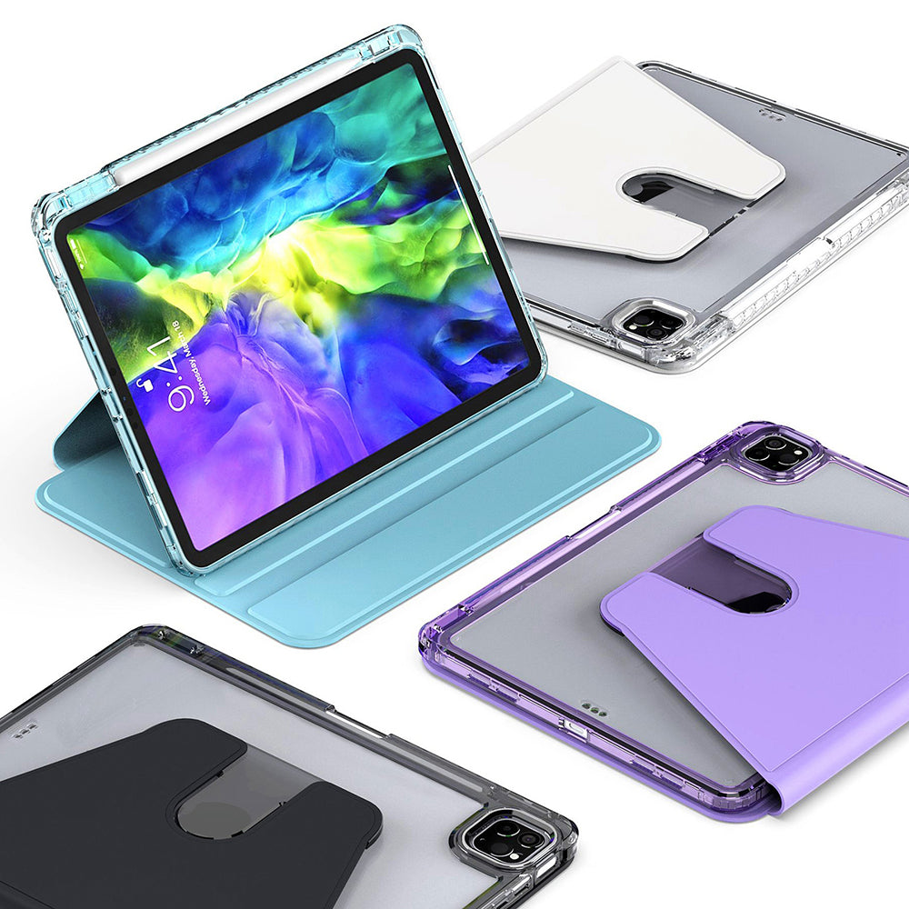 Cover til Apple iPad Pro 11 (2024), Techsuit, Crystal Vision, Sort