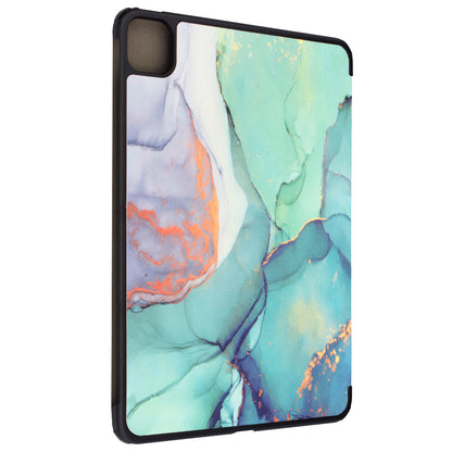 Cover til Apple iPad Pro 11 (2024), Techsuit, FoldPro Green Time, Multicolor