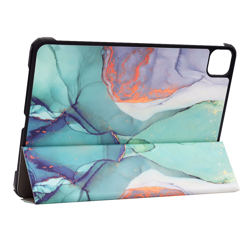 Cover til Apple iPad Pro 11 (2024), Techsuit, FoldPro Green Time, Multicolor