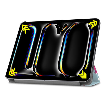Cover til Apple iPad Pro 11 (2024), Techsuit, FoldPro Unicorn, Multifarvet