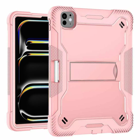 Cover til Apple iPad Pro 11 (2024), Techsuit, Rugged TabShell, Pink