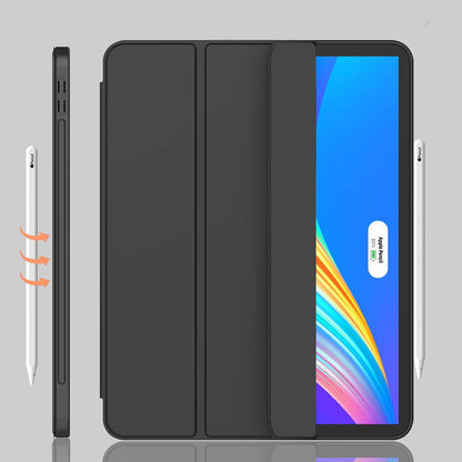 Cover til Apple iPad Pro 12.9 (2022) / Pro 12.9 (2021) / Pro 12.9 (2020) / Pro 12.9 (2018), Techsuit, Flex Trifold, Sort