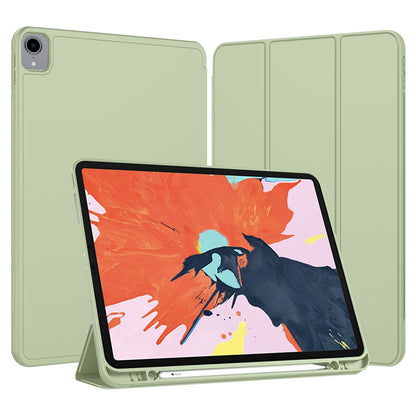 Cover til Apple iPad Pro 12.9 (2022) / Pro 12.9 (2021) / Pro 12.9 (2020) / Pro 12.9 (2018), Techsuit, Flex Trifold, Grøn Matcha
