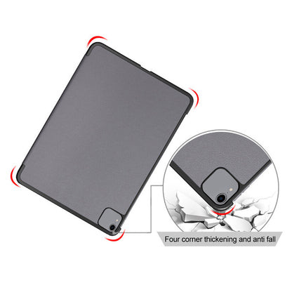 Cover til Apple iPad Pro 12.9 (2022) / Pro 12.9 (2021) / Pro 12.9 (2020) / Pro 12.9 (2018), Techsuit, FoldPro, Sort