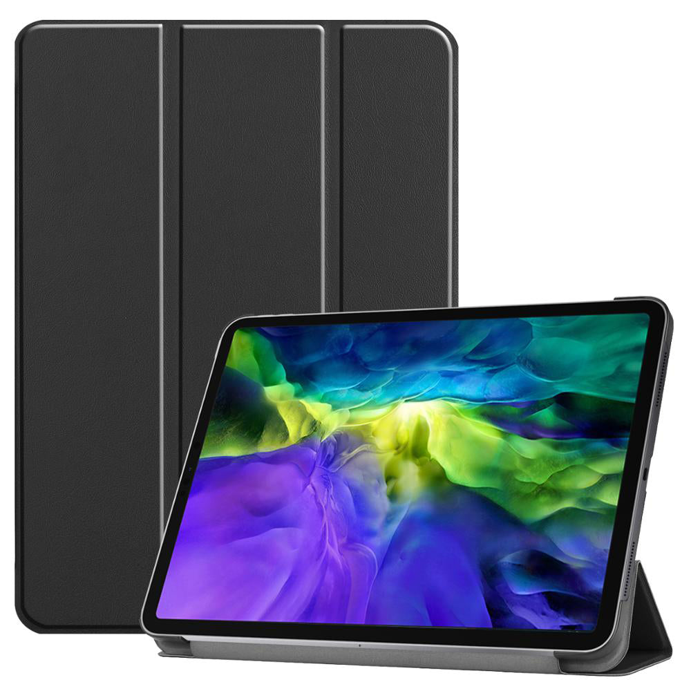 Cover til Apple iPad Pro 12.9 (2022) / Pro 12.9 (2021) / Pro 12.9 (2020) / Pro 12.9 (2018), Techsuit, FoldPro, Sort
