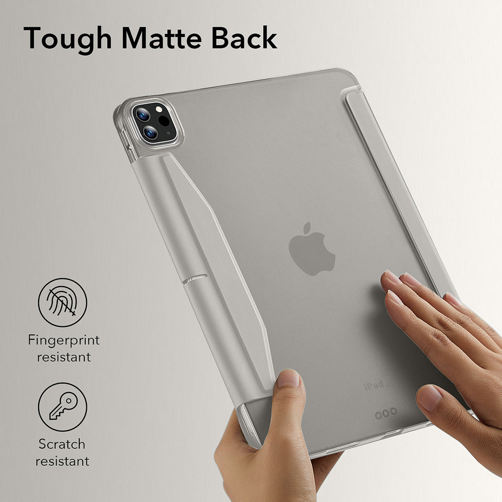Etui til Apple iPad Pro 13 (2024), ESR, Ascend Trifold, Grå
