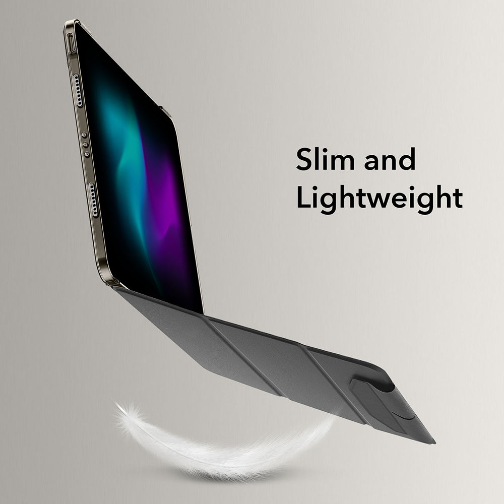 Etui til Apple iPad Pro 13 (2024), ESR, Ascend Trifold, Sort Satineret
