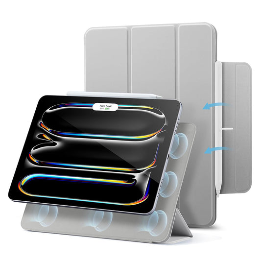 Cover til Apple iPad Pro 13 (2024), ESR, Rebound, Grå