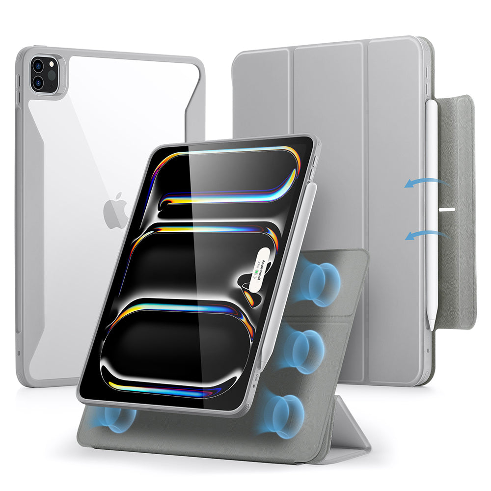 Etui til Apple iPad Pro 13 (2024), ESR, Rebound Hybrid, Grå