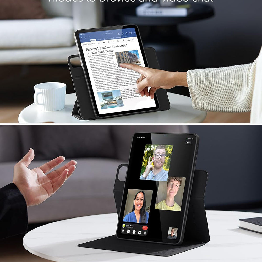 Etui til Apple iPad Pro 13 (2024), ESR, Rebound Hybrid, Sort