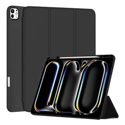 Cover til Apple iPad Pro 13 (2024), Techsuit, Flex Trifold, Sort