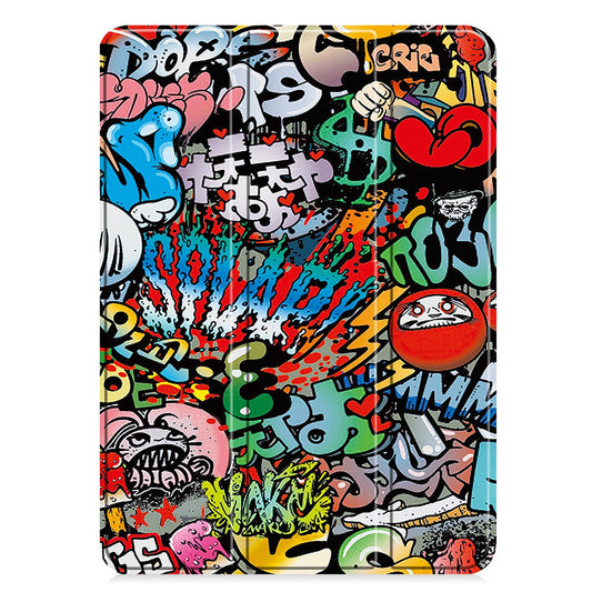 Cover til Apple iPad Pro 13 (2024), Techsuit, FoldPro Urban Vibe, Multifarvet