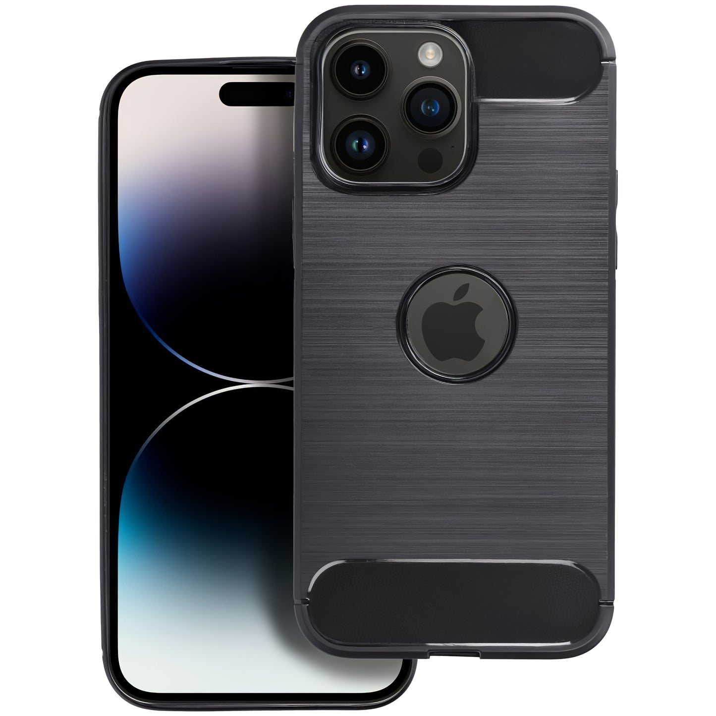 Cover til Apple iPhone 16 Pro Max, OEM, Carbon, Sort