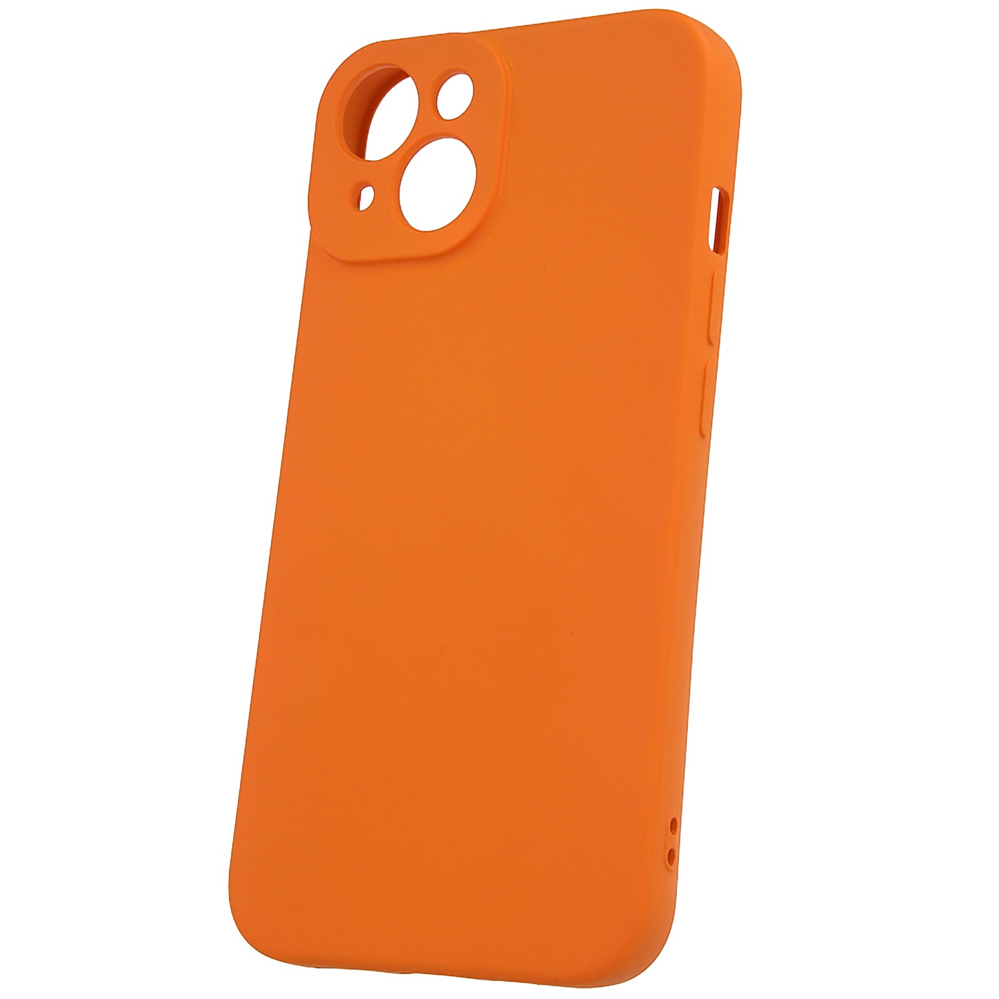 Cover til Apple iPhone 16 Plus, OEM, Silikone, Orange