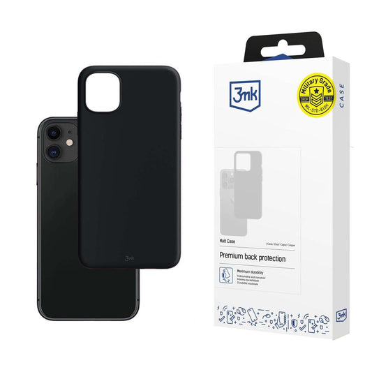 Cover til Apple iPhone 11, 3MK, Mat Sort