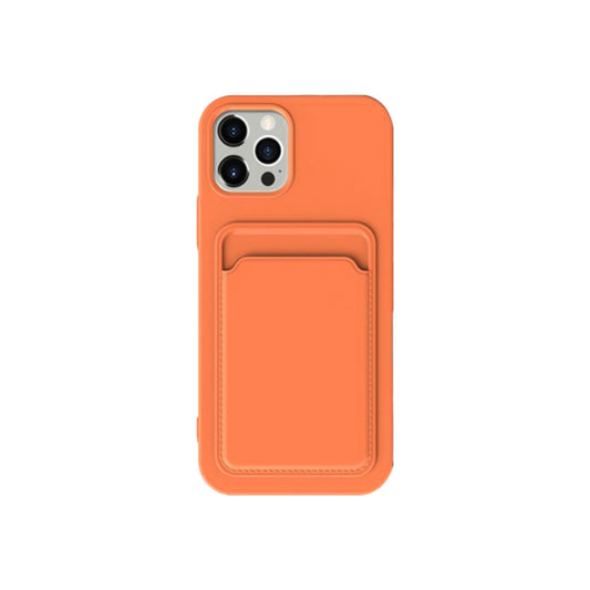 Etui til Apple iPhone 15 Pro Max, XO Design, Kortslot, Orange