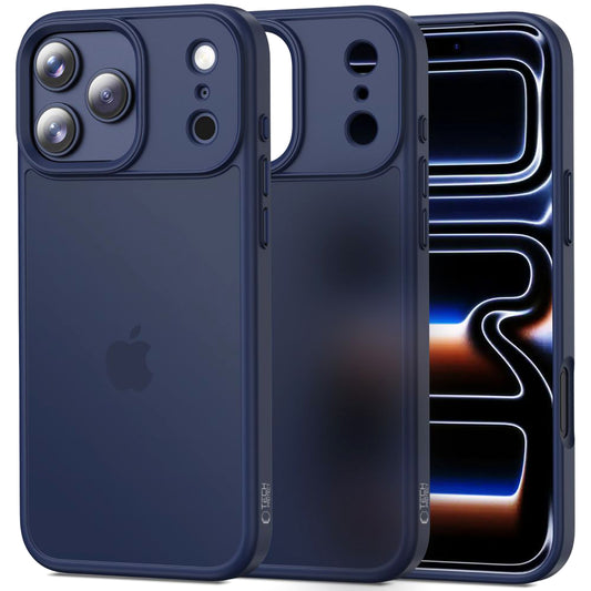 Etui til Apple iPhone 17 Pro Max, Tech-Protect, Magmat, Mat Marineblå
