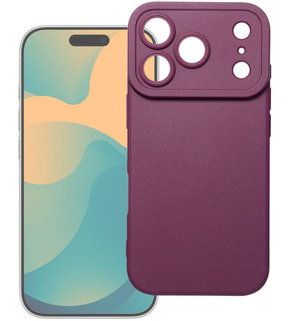 Etui til Apple iPhone 18 Pro Max / 17 Pro Max, OEM, Matt 2.0, vinrød