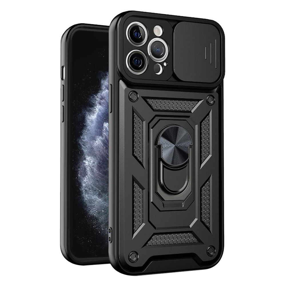Cover til Apple iPhone 11 Pro Max, Techsuit, CamShield, Sort