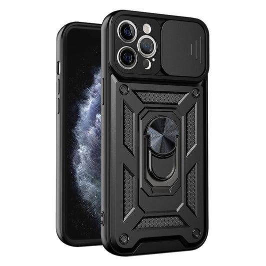 Cover til Apple iPhone 11 Pro Max, Techsuit, CamShield, Sort
