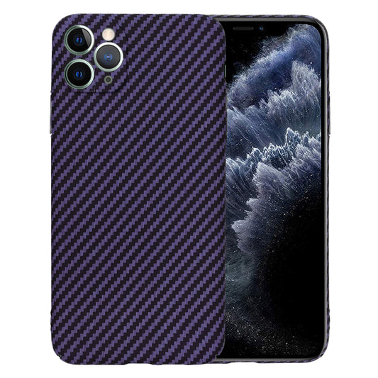 Cover til Apple iPhone 11 Pro Max, Techsuit, Carbonite FiberShell, Lilla