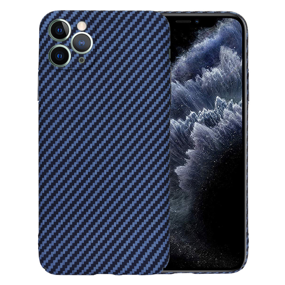 Cover til Apple iPhone 11 Pro Max, Techsuit, Carbonite FiberShell, Turkis