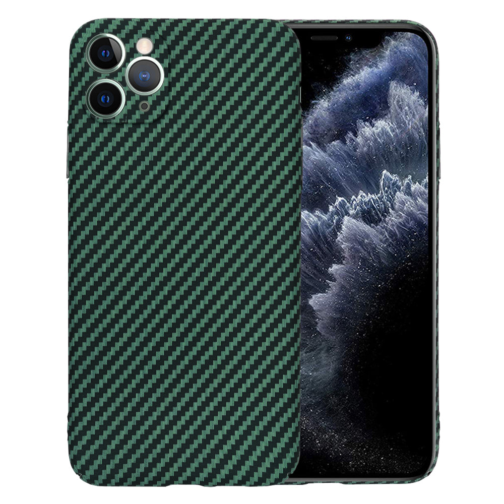 Cover til Apple iPhone 11 Pro Max, Techsuit, Carbonite FiberShell, Grøn